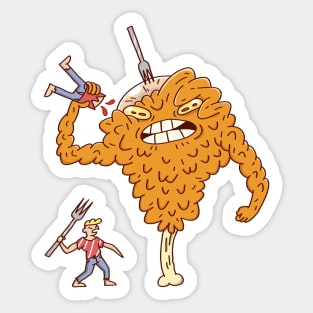 HungryNugget Sticker